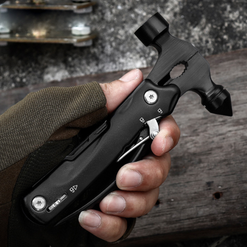 Multifunctional Safety Hammer Window Breaking Machine Emergency Window Break Hammer Utility Knife Escape Hammer Car Insurance Gifts Car Supplies