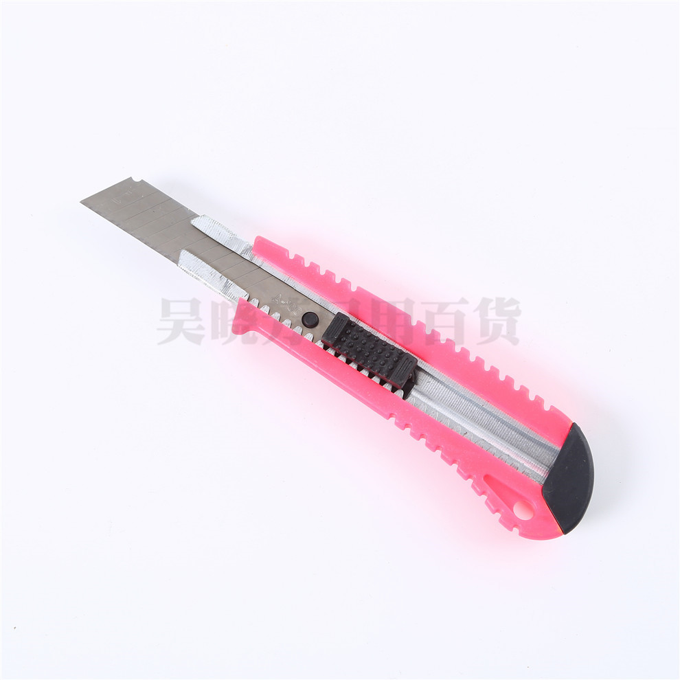 Plastic Art Knife Practical Sharp Paper Cutter Box Opener Metal Utility Knife Paper Cutting Knife