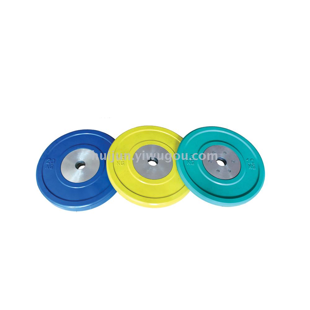 Hj-00123 two-hole hand grab barbell sheet 1.25/2.5/5/10/15/20/25kg.