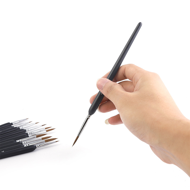 Hook Line Pen Drawing Drawing Brush Oil Painting Drawing Writing Brush Made of Weasel&#039;s Hair Hook Line Pen Art Drawing Device Drawing Edge Hook Pen