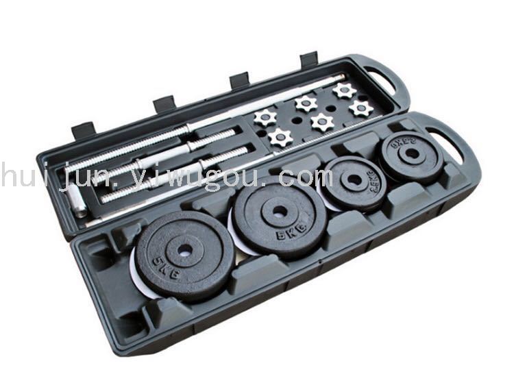 Paint Electroplating Dumbbells Barbell Men&#039;s Home Fitness Equipment Building up Arm Muscles 50kg
