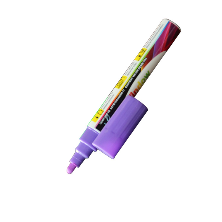 Blackboard Special Highlighter LED Electronic Board Luminous Pen Glass Plate Liquid Writing Pen a Set of Eight-Color Brush