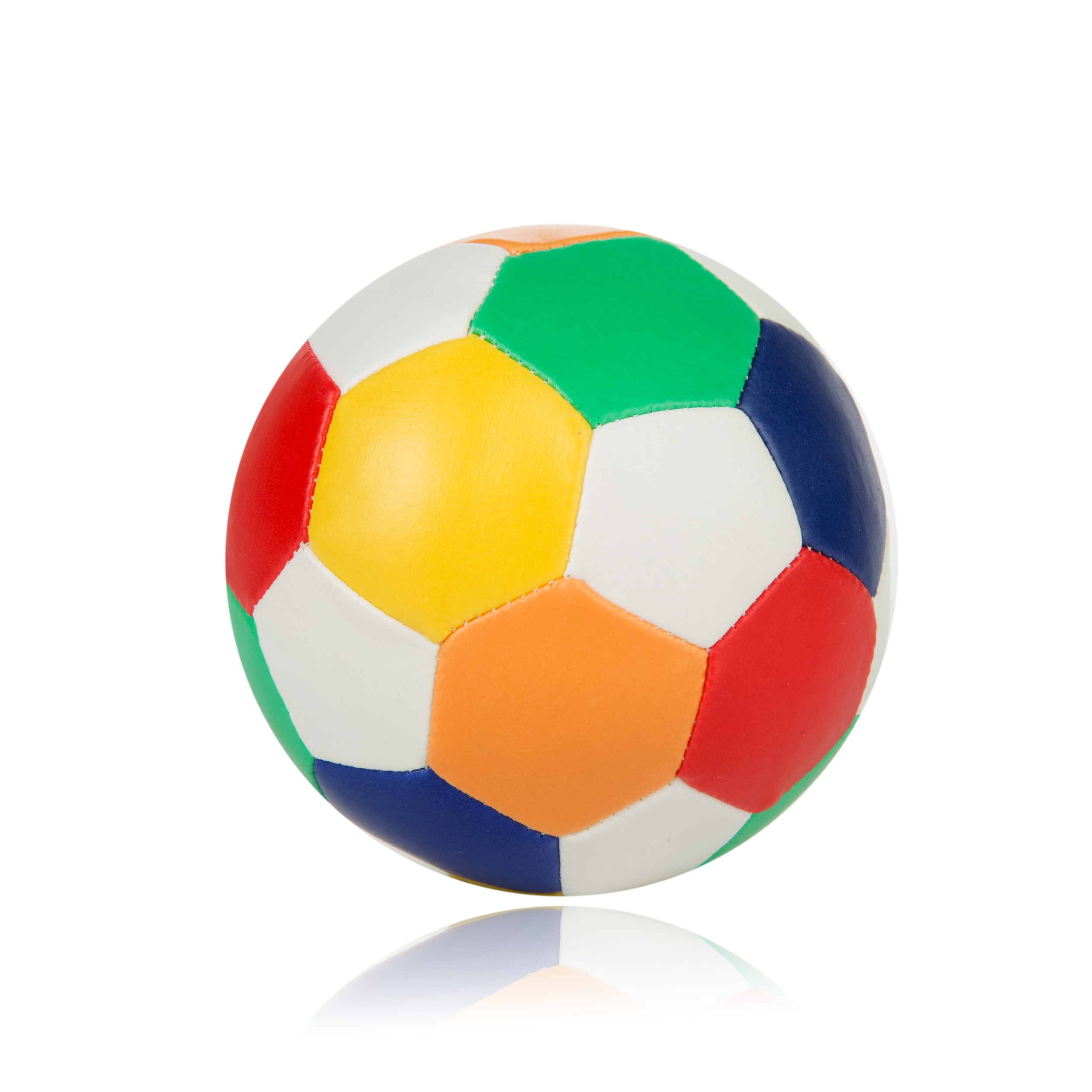 Cross-Border Children's Hand-Held Cloth Ball Feeding Cotton Leather Handmade Small Football Cloth Ball Baby Hand-Held Toy
