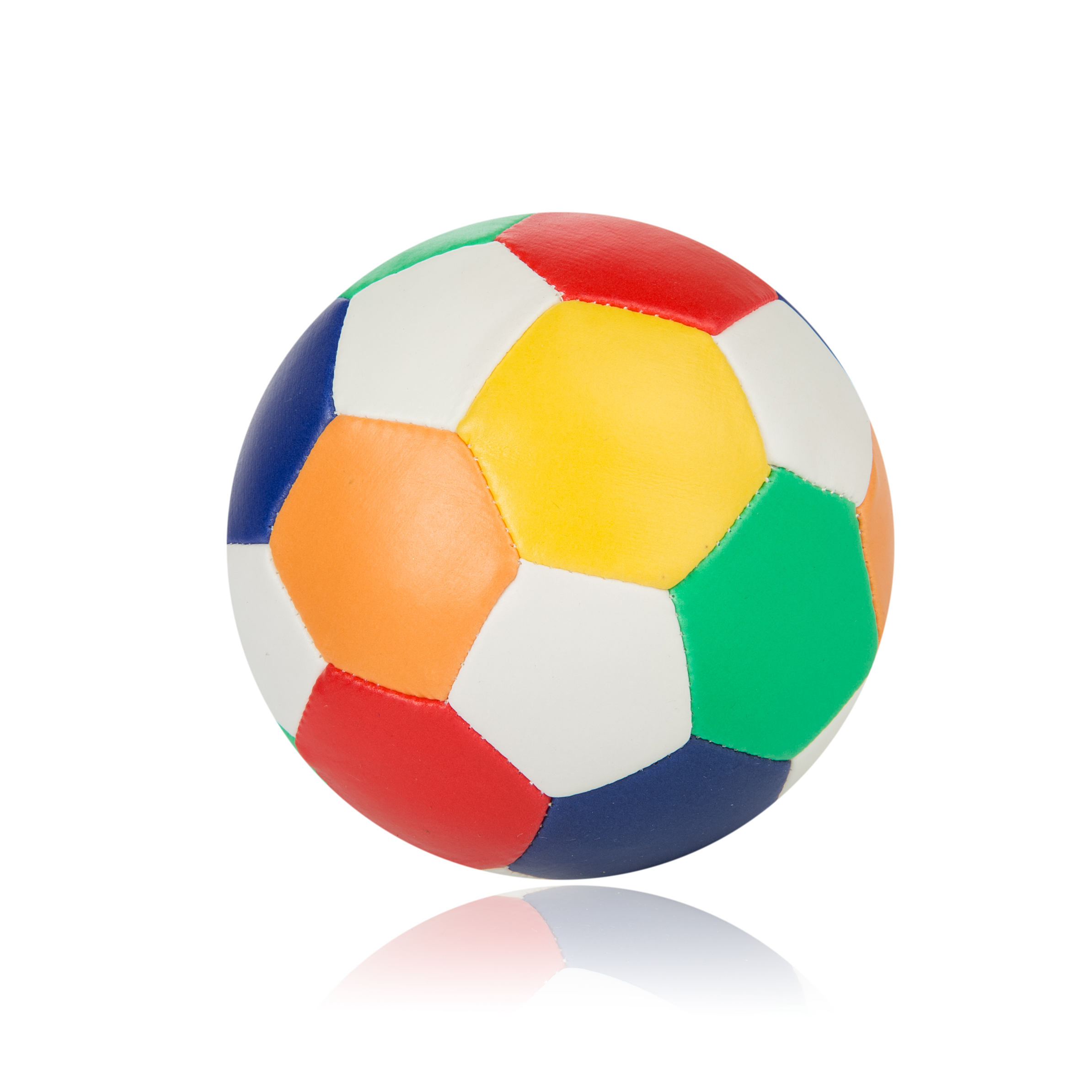 Cross-Border Children's Hand-Held Cloth Ball Feeding Cotton Leather Handmade Small Football Cloth Ball Baby Hand-Held Toy