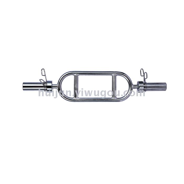 Olympic pole electroplated picker ring type barbell pole four-frame bicep tricep fitness device