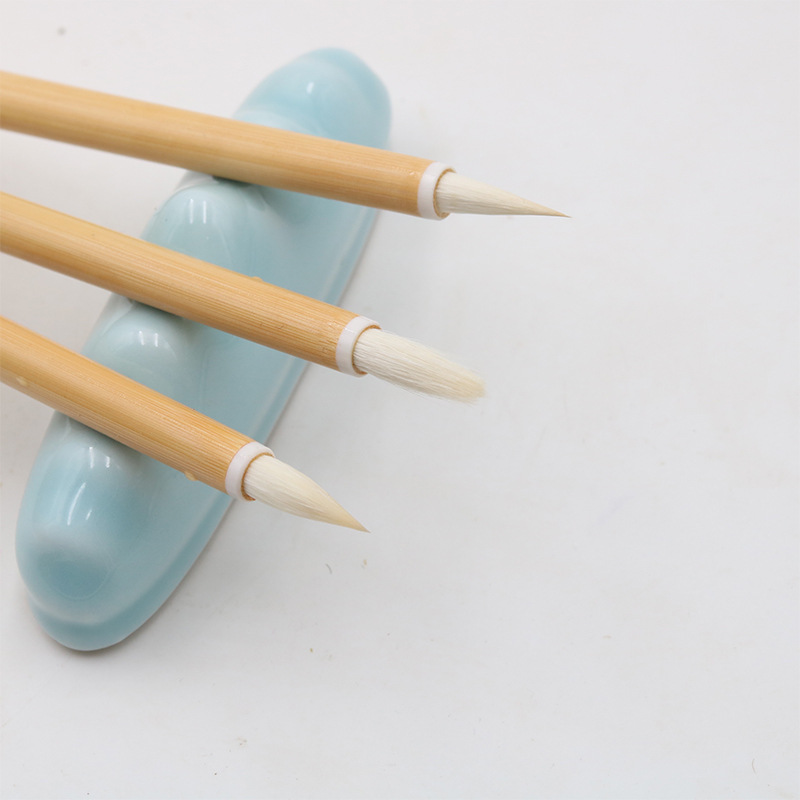 Town of Writing Brush Search Art Xuan Pure Goat's Hair Gouache Watercolor Writing Brush Absorbent Strong Jufengjia a Style of Calligraphy Book Rendering Coloring