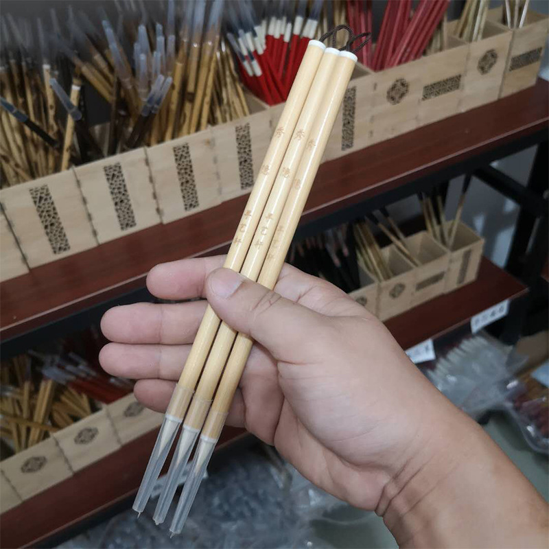 Town of Writing Brush Search Art Xuan Pure Goat's Hair Gouache Watercolor Writing Brush Absorbent Strong Jufengjia a Style of Calligraphy Book Rendering Coloring