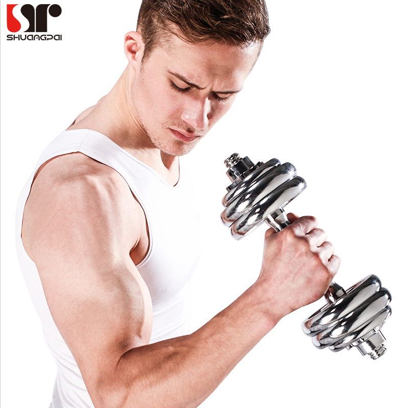 Dumbbell box set Dumbbell barbell men&#039;s fitness equipment manufacturers wholesale sports supplies