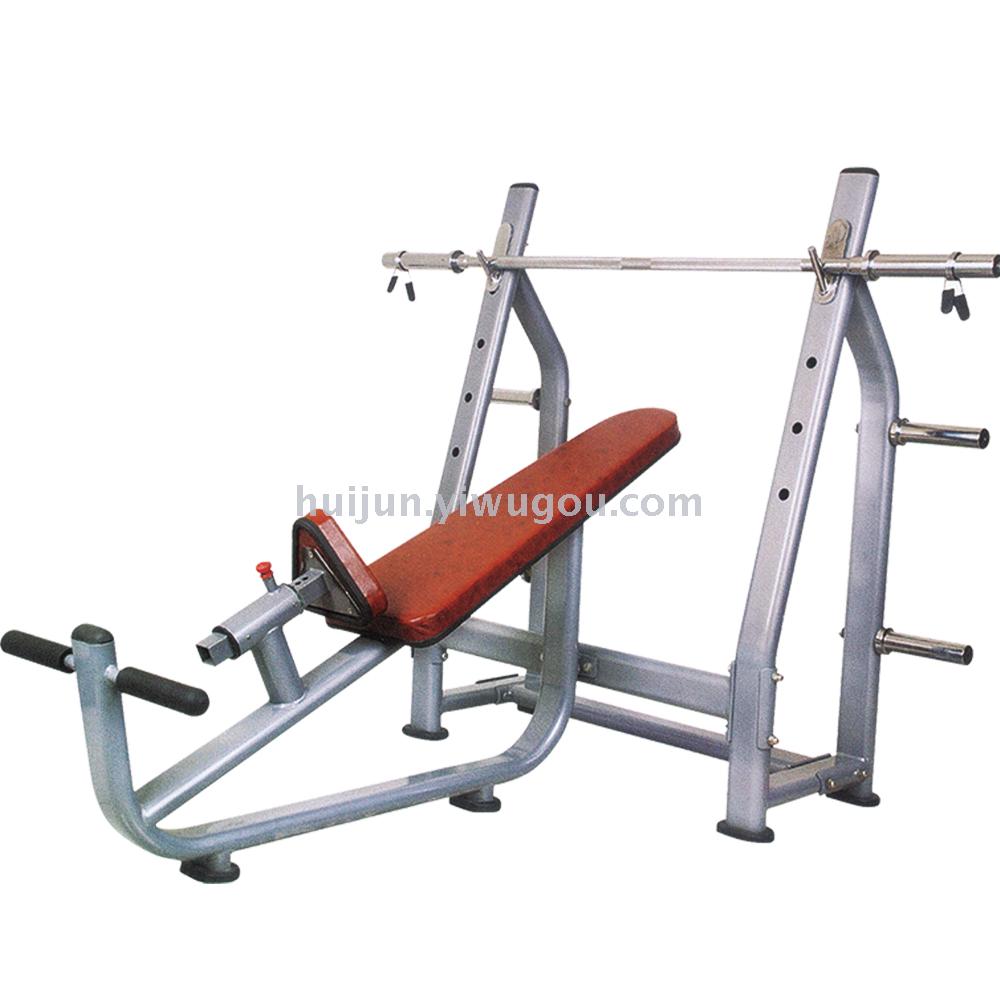 High - end inclined bench press frame commercial weightlifting barbell bench exercise equipment. High - end inclined bench press frame commercial weightlifting barbell bench exercise equipment.