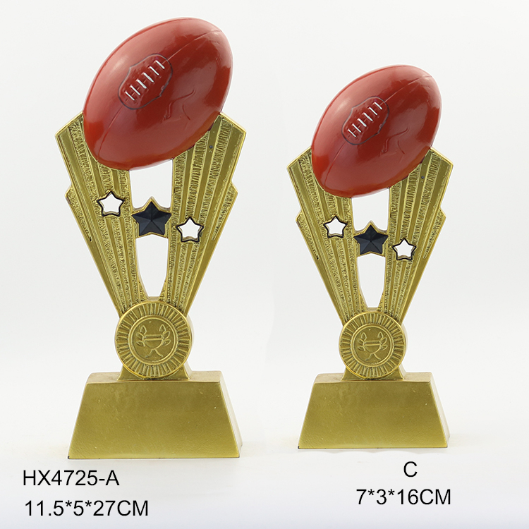 New resin rugby cup, people&#039;s cup, metal MEDALS, custom factory direct crafts