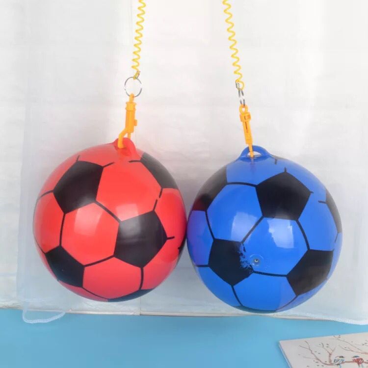 SOURCE Factory 22cm Training Exercise Belt Chain Football Children PVC Inflatable Toy Kindergarten Watermelon Pat Ball SOURCE Factory 22cm Training Exercise Belt Chain Football Children PVC Inflatable Toy Kindergarten Watermelon Pat Ball