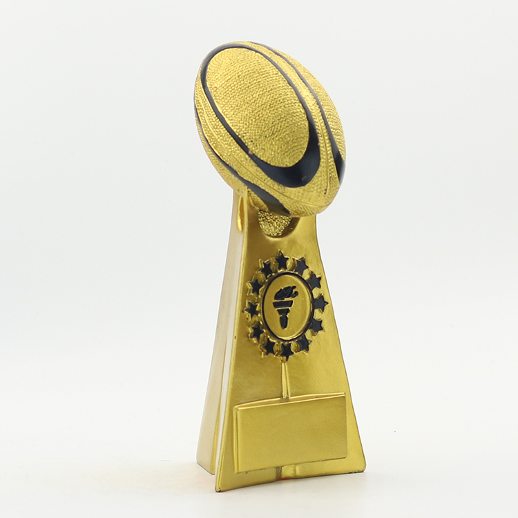 New resin rugby cup man trophy metal medal custom factory direct crafts 1965