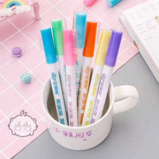 Dongmi 560 Color Double-Headed Pen Type Writing Brush Double-Headed Design, a Multi-Purpose Factory Direct Supply, First-Hand Supply