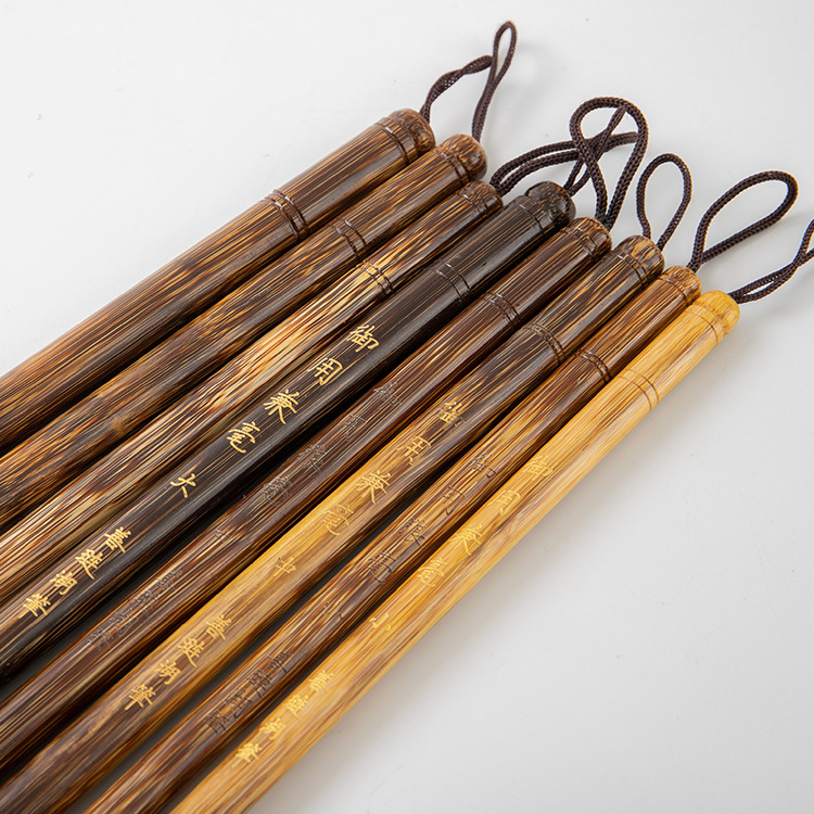 Ma Bamboo Royal Doubled Both with Weasel&#039;s Hair Large and Medium Small Size Writing Brush Set Beginner Adult Calligraphy Practice Regular Script