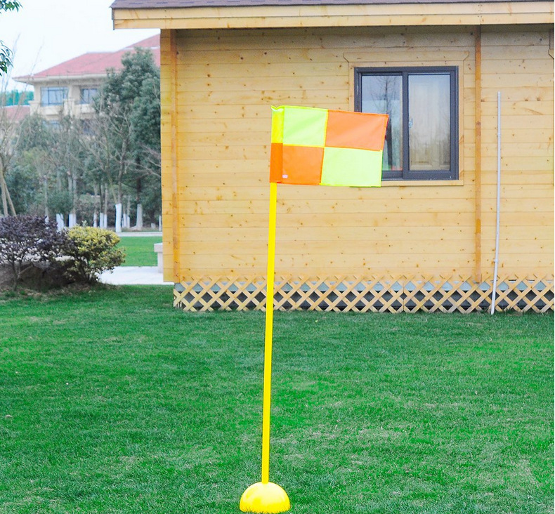 Football Training Sign Post Football Corner Flag Water Injection Corner Flag Insert Ground Corner Flag Checkmark Flag Factory Direct Sales Football Training Sign Post Football Corner Flag Water Injection Corner Flag Insert Ground Corner Flag Checkmark Flag Factory Direct Sales