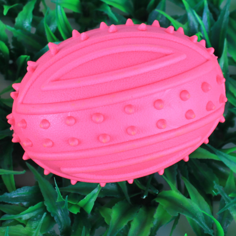 Pet TPR Rubber Toy Sounding Rugby Belt Whistle Molar Gnawing Dog Toy Teddy/Golden Retriever Toy Pet TPR Rubber Toy Sounding Rugby Belt Whistle Molar Gnawing Dog Toy Teddy/Golden Retriever Toy
