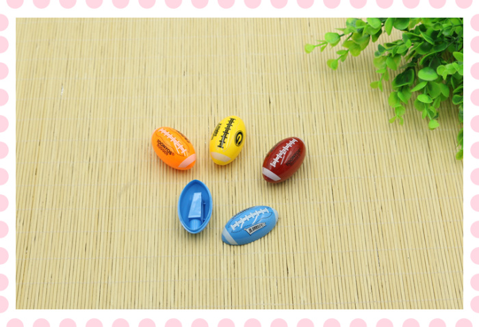 Rugby Style Pencil Shapper Pencil Sharpener Creative Cute Cartoon Pencil Sharpener
