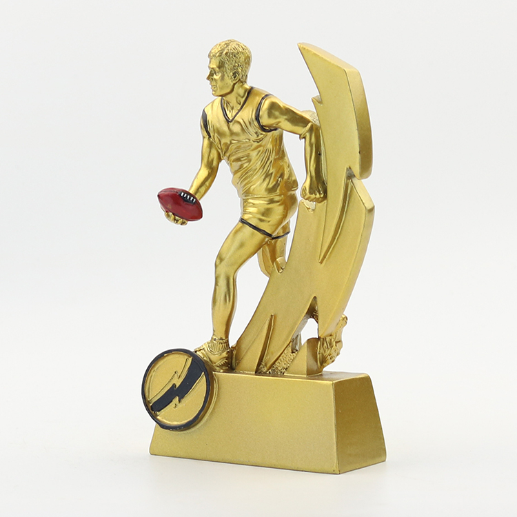 New resin rugby cup, person trophy, metal medal, custom factory direct selling arts and crafts 5307 New resin rugby cup, person trophy, metal medal, custom factory direct selling arts and crafts 5307