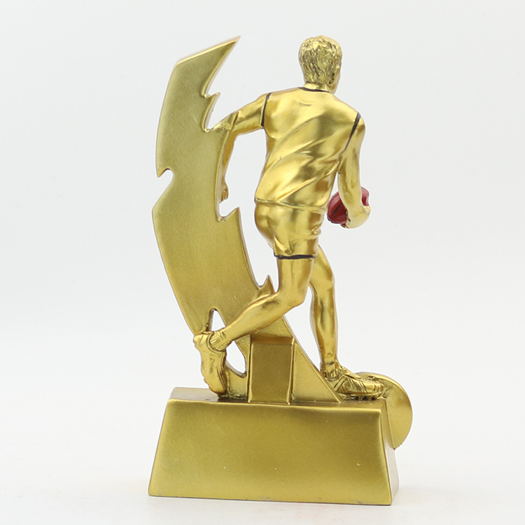 New resin rugby cup, person trophy, metal medal, custom factory direct selling arts and crafts 5307 New resin rugby cup, person trophy, metal medal, custom factory direct selling arts and crafts 5307