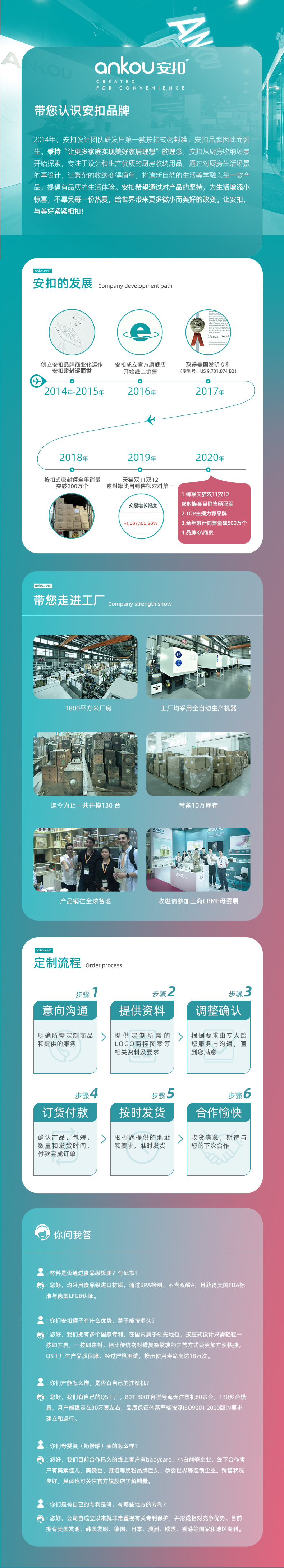 Safety Buckle Cooking Spices Storage Tank Fresh-Keeping Moisture-Proof Transparent Storage Tank Cereals Storage Sealed Plastic Cans