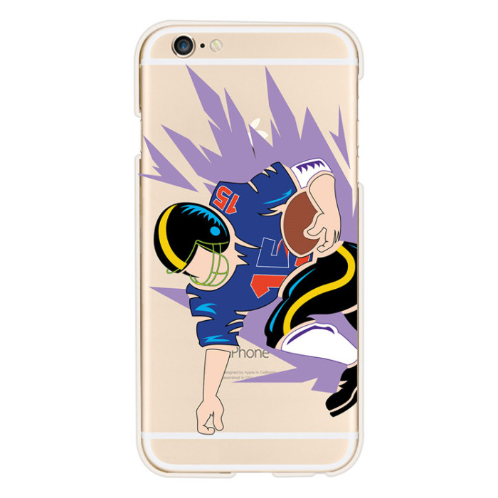 IPhone6 mobile phone shell creative apple 6/6s Rugby transparent protective cover IPhone6 mobile phone shell creative apple 6/6s Rugby transparent protective cover
