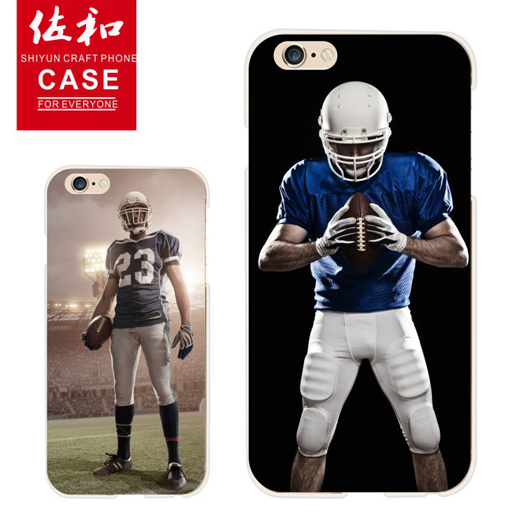 IPhone6 mobile phone shell creative apple 6/6s Rugby transparent protective cover