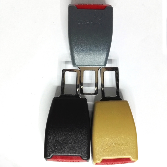 Auto multi function plug in safety belt buckle seat belt plug car seat belt clip