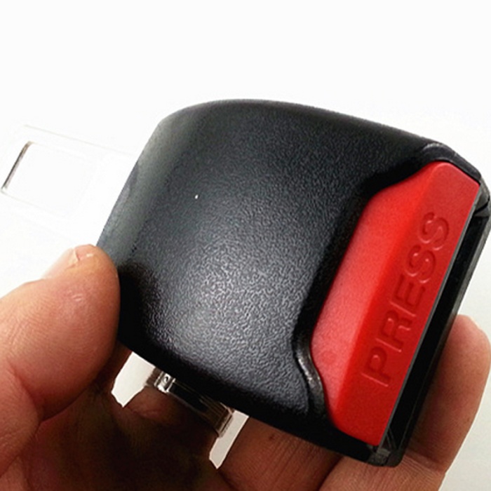 Auto multi function plug in safety belt buckle seat belt plug car seat belt clip