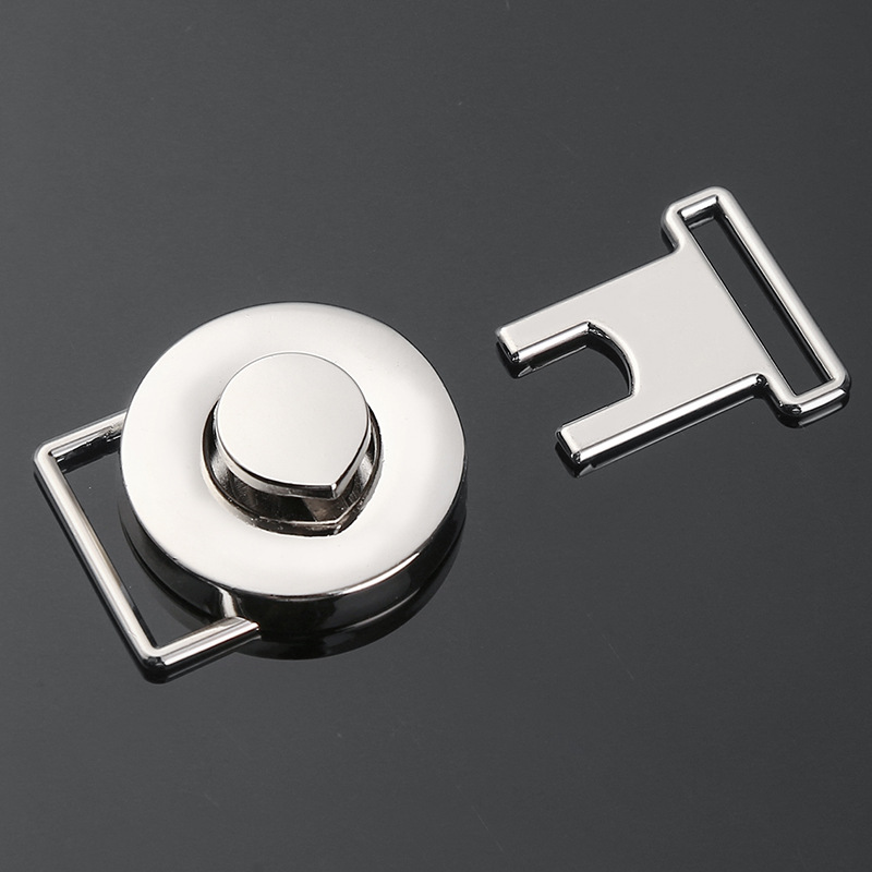 Round Alloy Buckle Zinc Alloy Metal Clothing Shoes Backpack Schoolbag Safety Adjustable Buckle Factory Wholesale