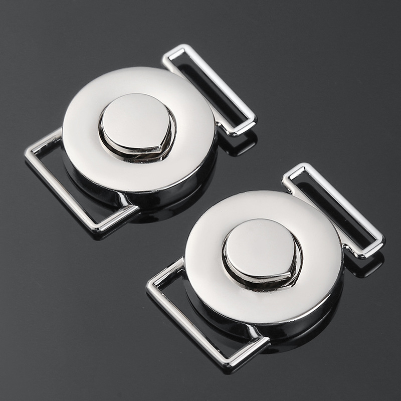 Round Alloy Buckle Zinc Alloy Metal Clothing Shoes Backpack Schoolbag Safety Adjustable Buckle Factory Wholesale