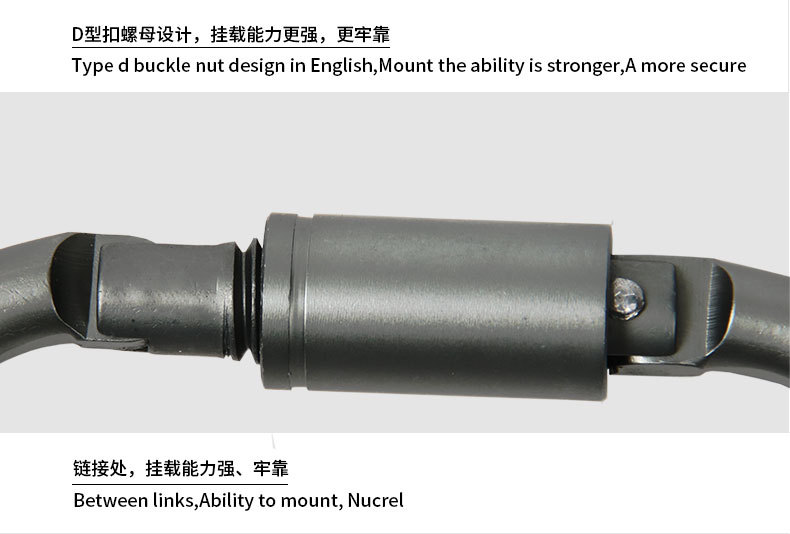 Professional alloy mountaineering outdoor safety fastener mountaineering buckle spot batch