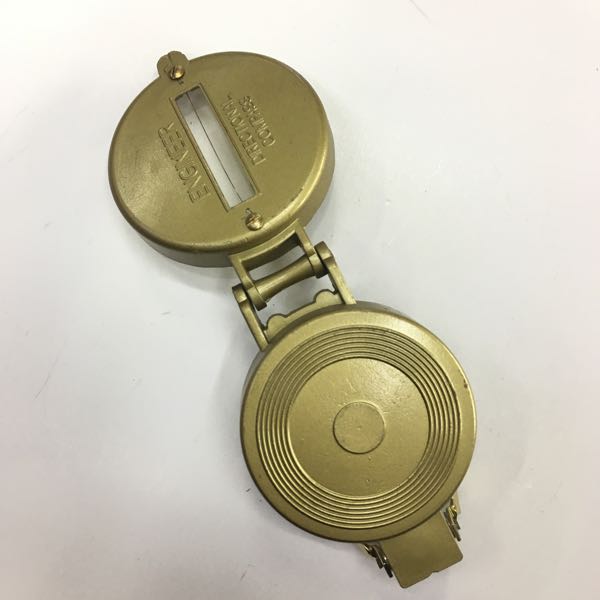 DC45-2 yellow aluminum outdoor multifunctional compass compass DC45-2 yellow aluminum outdoor multifunctional compass compass