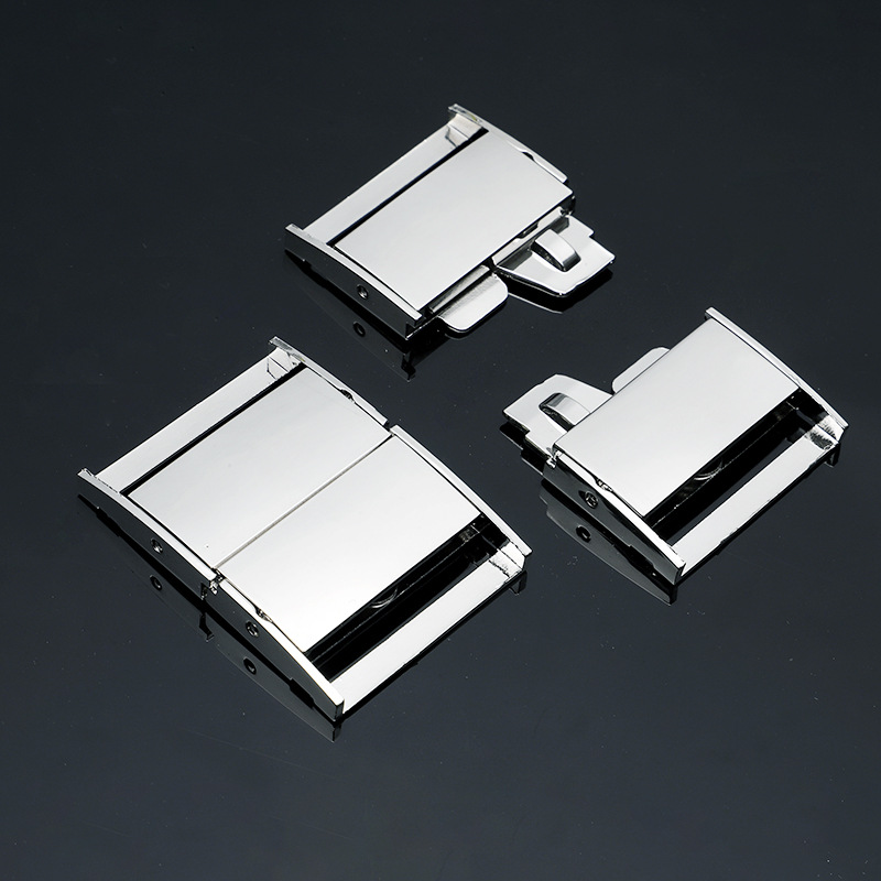 All-Metal Safety Plug Zinc Alloy Ribbon Thin Square Buckle Hardware Buckle Factory Wholesale