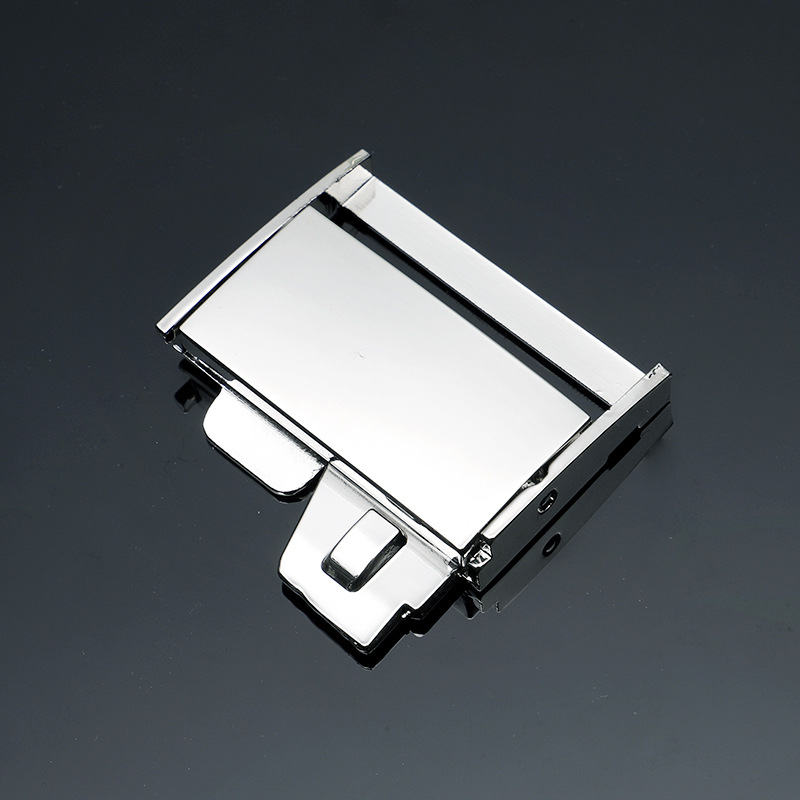 All-Metal Safety Plug Zinc Alloy Ribbon Thin Square Buckle Hardware Buckle Factory Wholesale