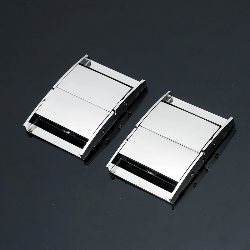 All-Metal Safety Plug Zinc Alloy Ribbon Thin Square Buckle Hardware Buckle Factory Wholesale