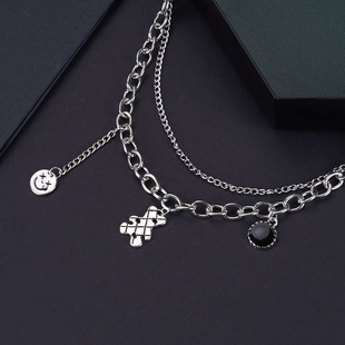 Cute Japanese Style Brooch Trendy Anti-Unwanted-Exposure Buckle Personality Safety Pin Fixed Clothes Cartoon Pin Sweater Accessories Women