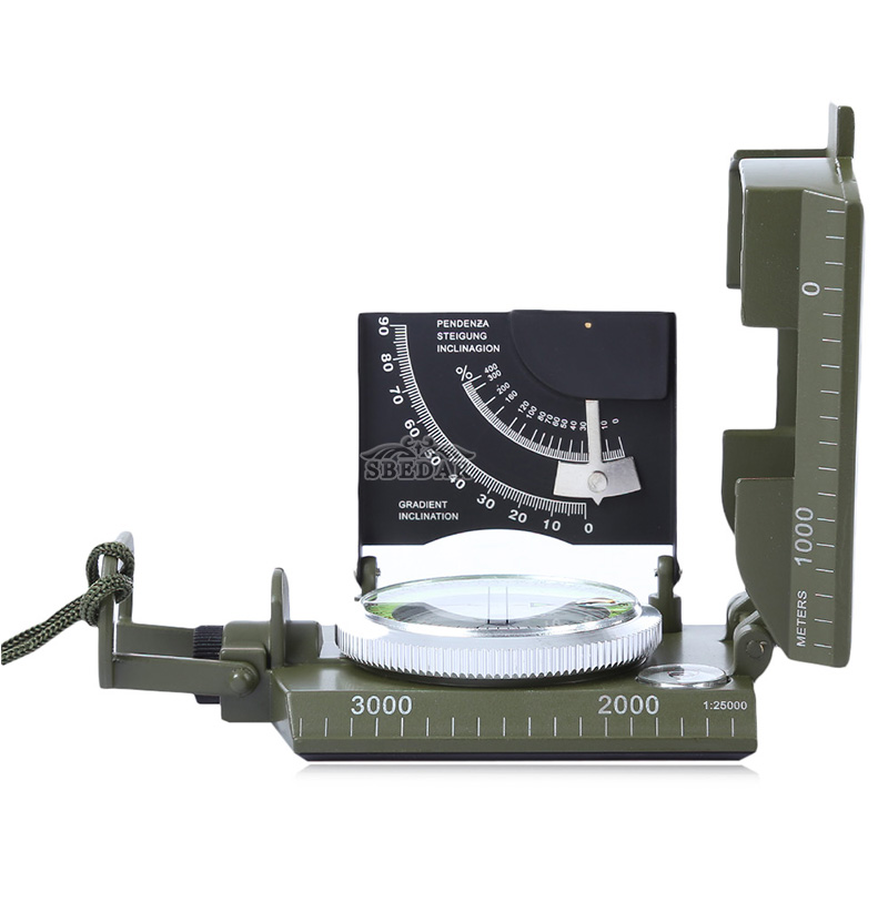 Compass multi-function north needle slope compass outdoor equipment Compass multi-function north needle slope compass outdoor equipment
