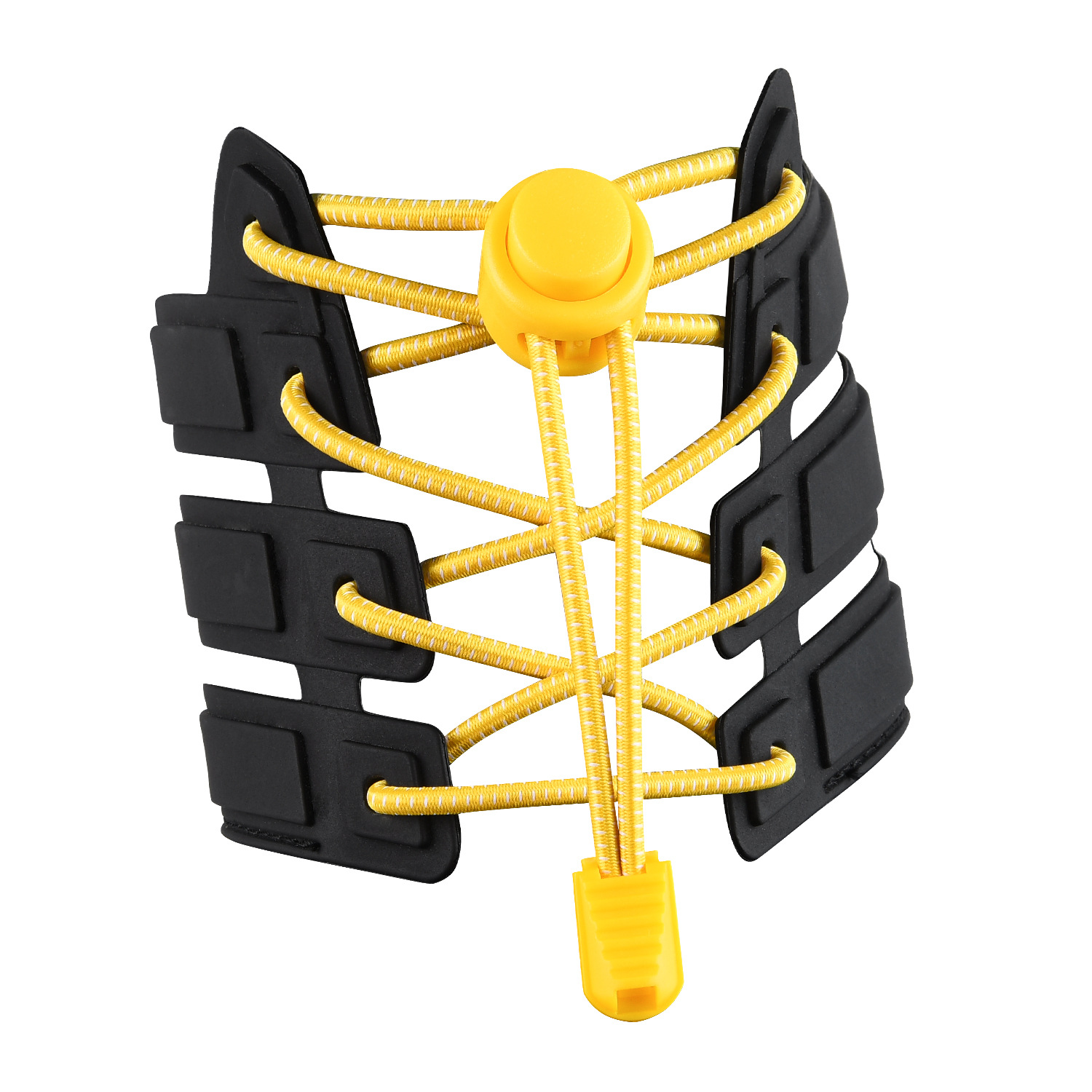 Factory Direct Sales Shoelace for Lazy People Children&#039;s Safety Free Shoelace Buckle White Dots Elastic String Athletic Shoe Laces