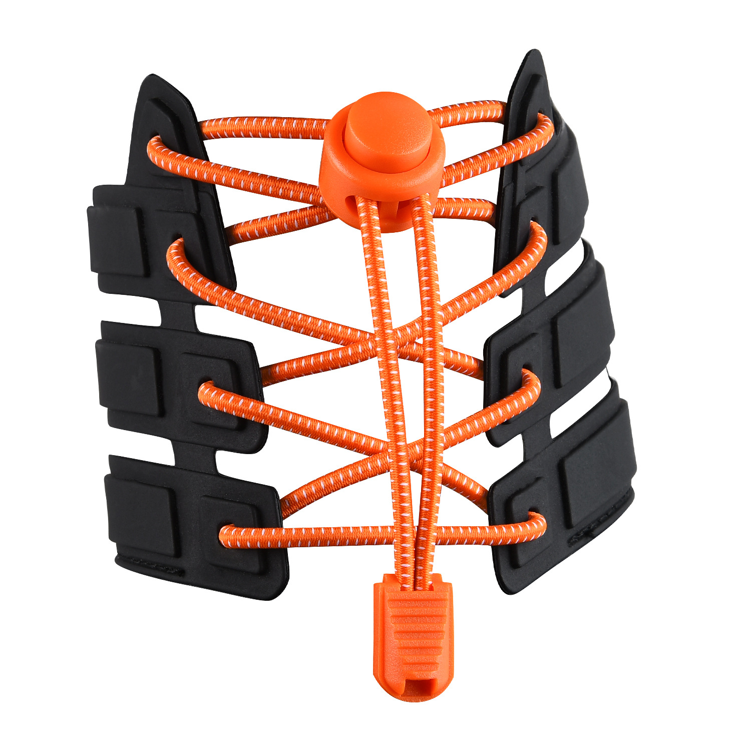 Factory Direct Sales Shoelace for Lazy People Children's Safety Free Shoelace Buckle White Dots Elastic String Athletic Shoe Laces