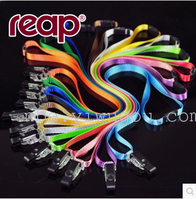Ruiputangba multifunctional ID lanyard badge holder trade show passes safety buckle adjustable rope strap