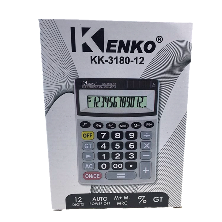 Jiayi Brand Kk3180-12 Desk Calculator