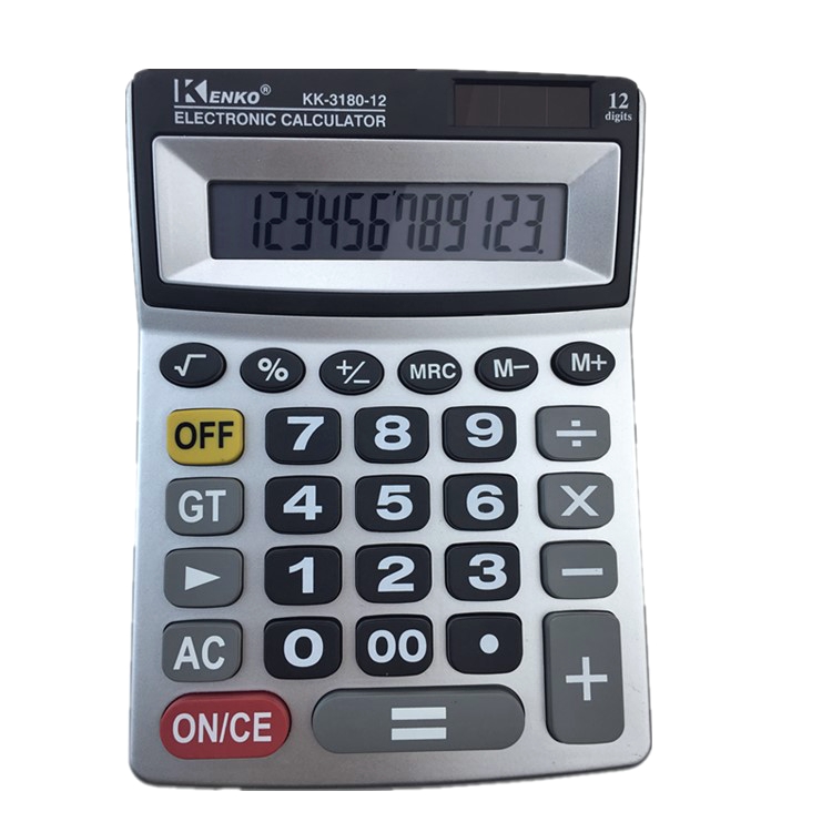 Jiayi Brand Kk3180-12 Desk Calculator