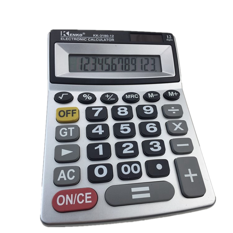 Jiayi Brand Kk3180-12 Desk Calculator