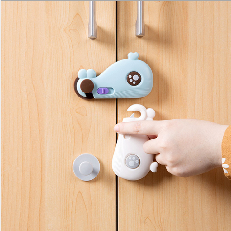 multi-function lock baby anti-clamping hand safe lock baby protection supplies drawer safety buckle multi-function lock baby anti-clamping hand safe lock baby protection supplies drawer safety buckle