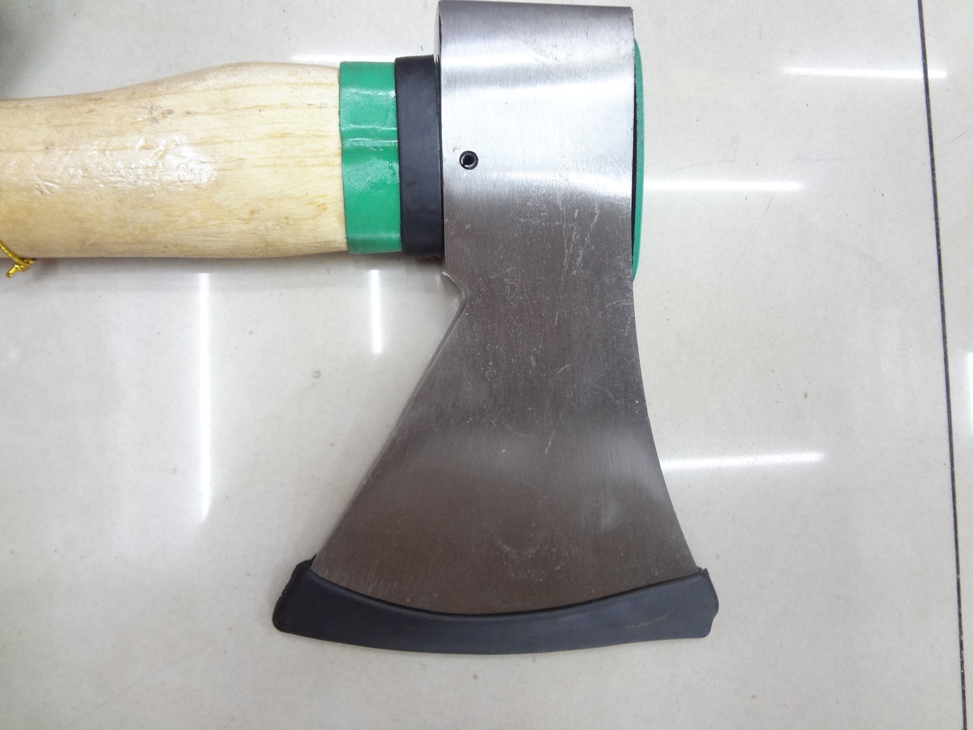 Axe Shandong Axe 1/3 Green Paint Double Safety Buckle Axe