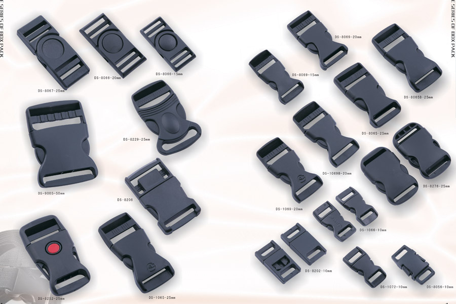 of Various Plastic Safety Buckle Plastic Rope Connecting Buckle Snap Fastener Male and Female Buckle Connecting Buckle