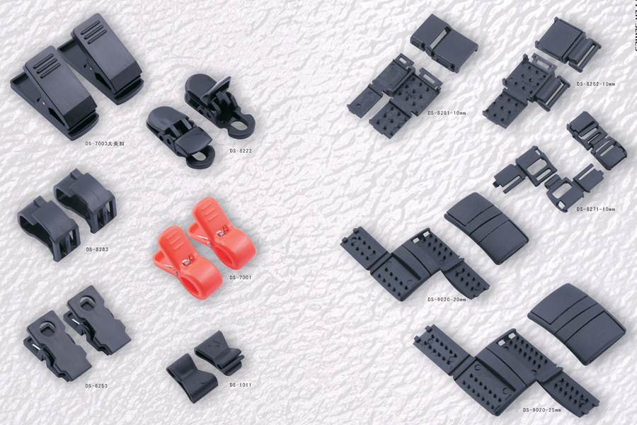 of Various Plastic Safety Buckle Plastic Rope Connecting Buckle Snap Fastener Male and Female Buckle Connecting Buckle