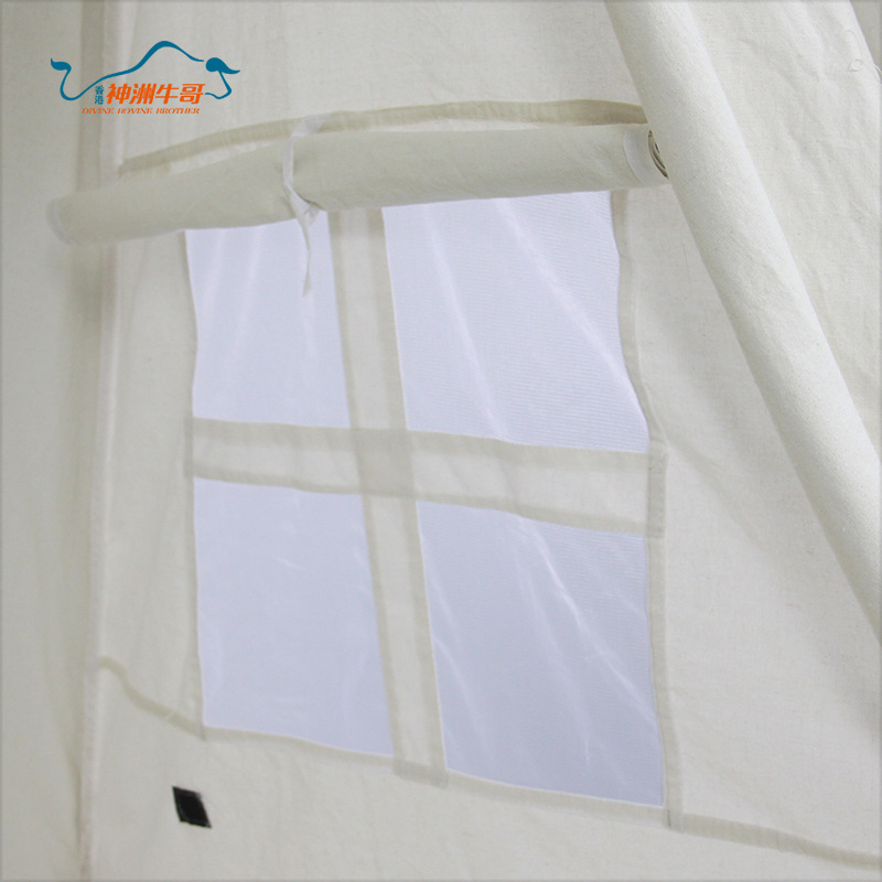 Shenzhou Niuge Factory Customized Wholesale Outdoor Camping with Windows Children&#039;s Wooden Stick Tent Dew Camp SZ-T048