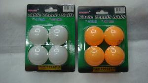 Customs export environmental table tennis classic 4 Pack cards