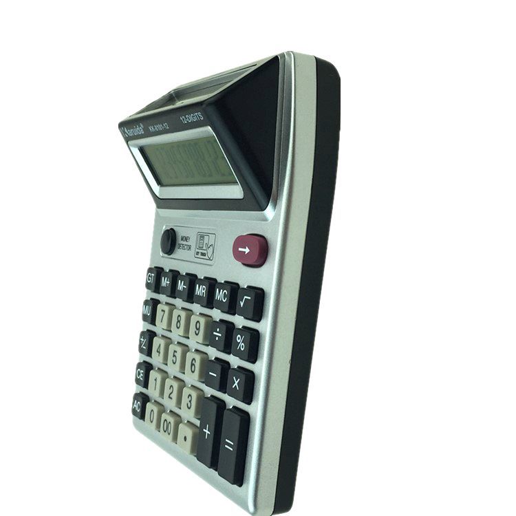 Karuida Kairoda Dual Screen Dual Display with Money Detector Lamp Calculator KK-8101-12